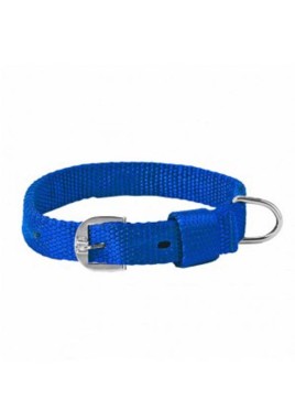 Super Dog Nylon Collar Blue